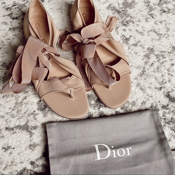 Christian DIOR runway ankle wrap sandals 38 - Picture 4 of 13